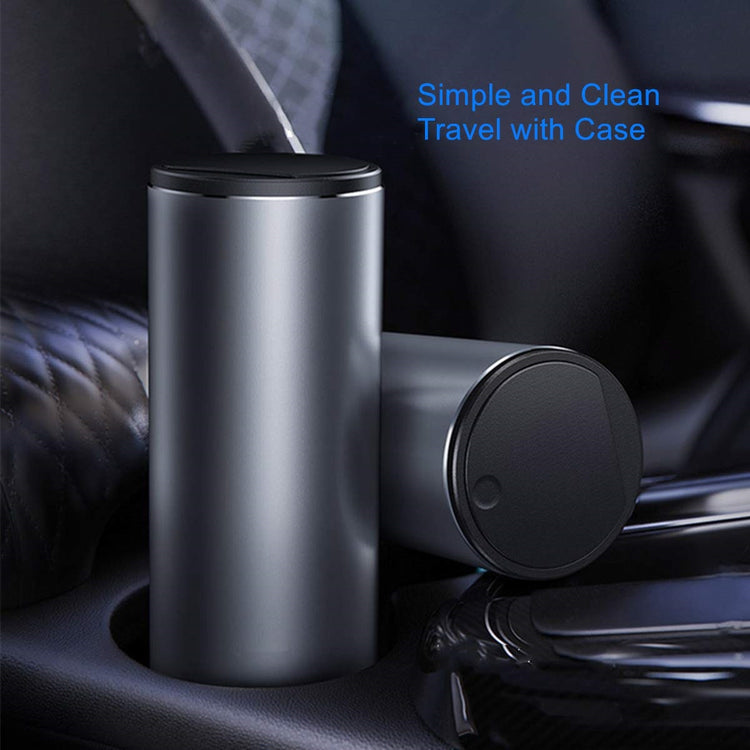 Portable Car Cup-holder Mini Car Trash Can with Lid